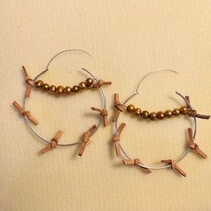 New hand made earrings